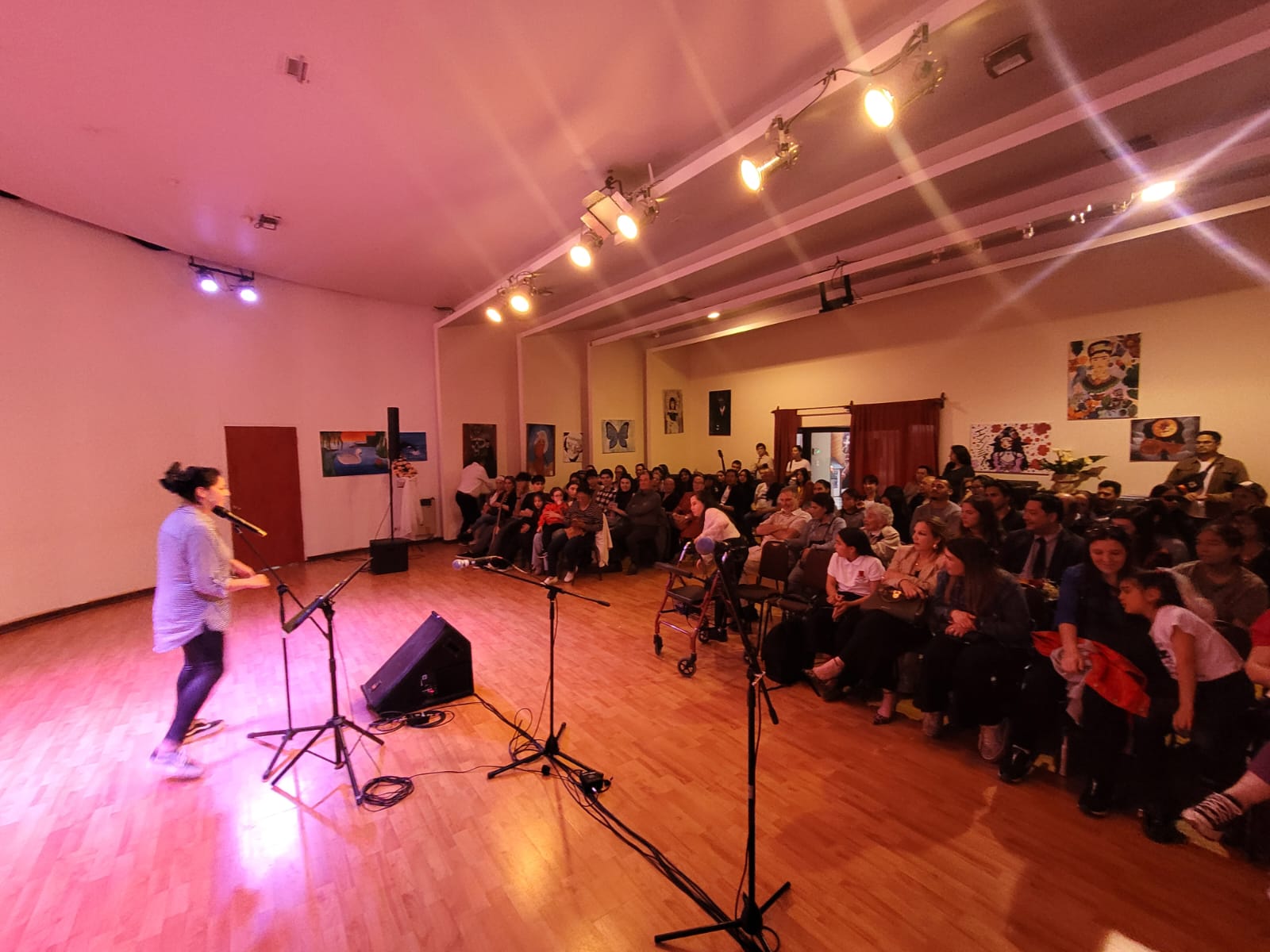Alumnos de la Corporación Cultural San Pedro de la Paz muestran sus talentos en vacaciones de invierno