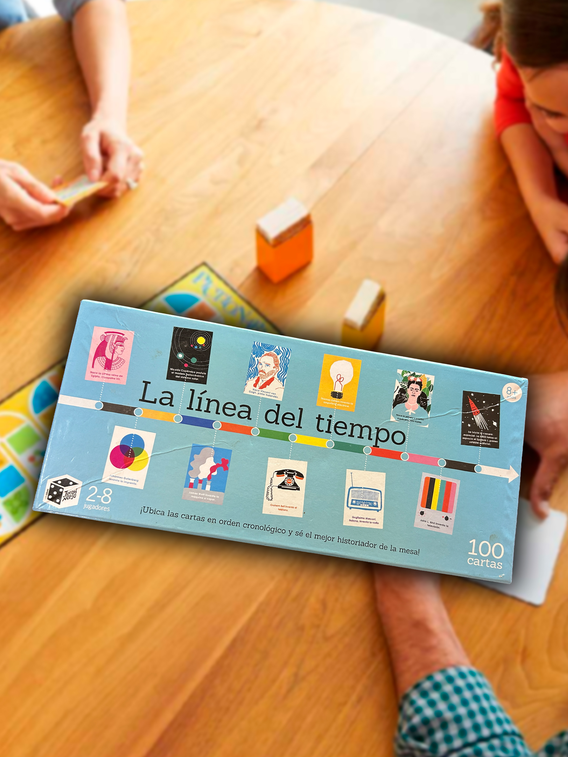 La línea del tiempo