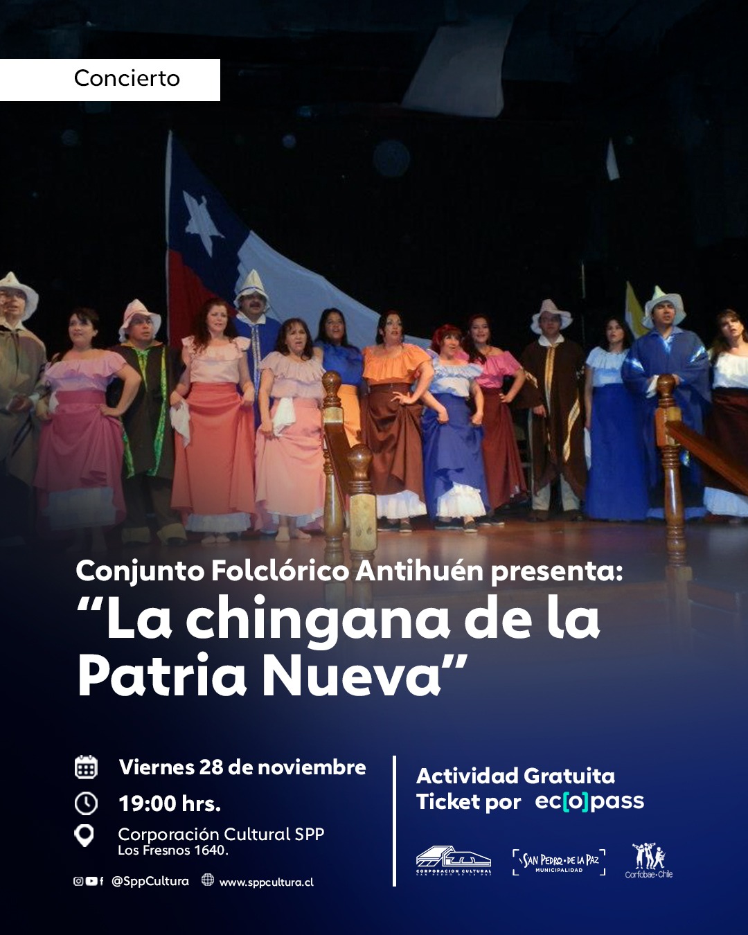 Espectáculo de música y danza recreará las “chinganas” del siglo XIX